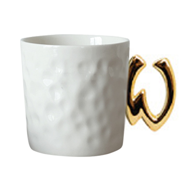 white ceramic mugs